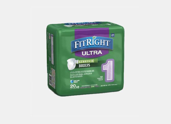 FitRight Stretch Ultra Incontinence Briefs