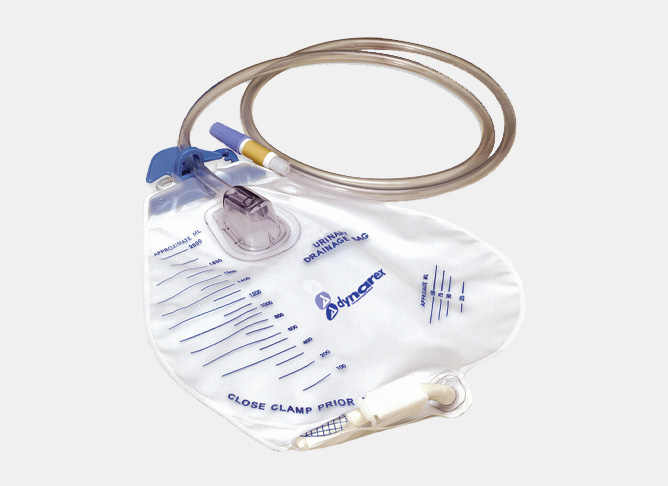 Dynarex 2000 ML Urinary Drainage Bags